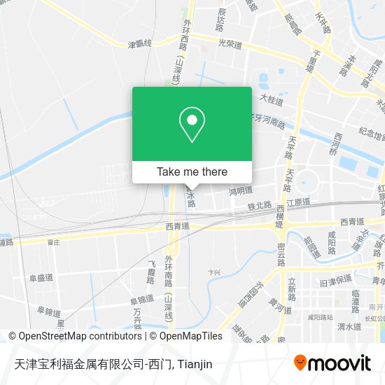 天津宝利福金属有限公司-西门 map
