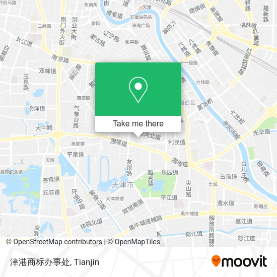 津港商标办事处 map