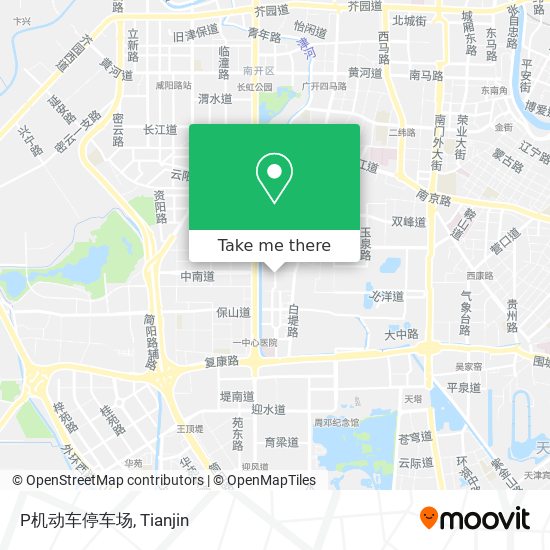 P机动车停车场 map
