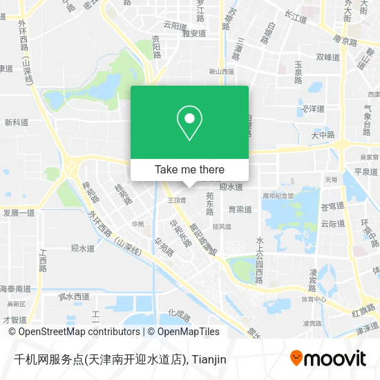 千机网服务点(天津南开迎水道店) map