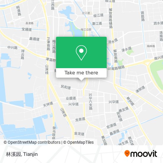 林溪园 map