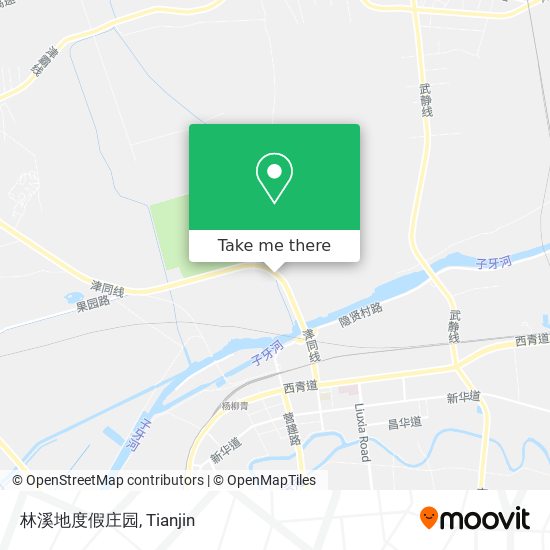 林溪地度假庄园 map