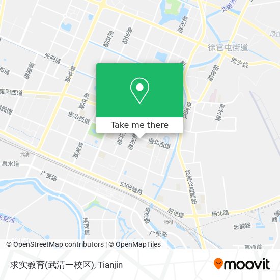 求实教育(武清一校区) map