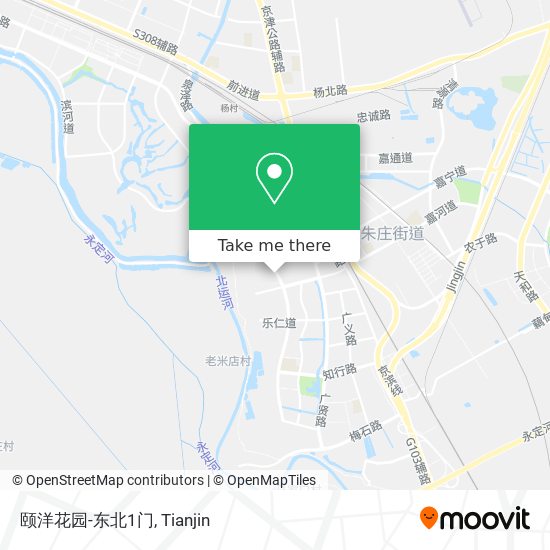 颐洋花园-东北1门 map