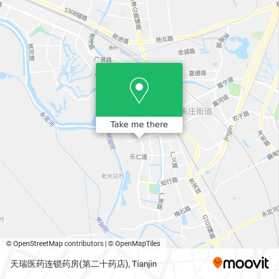 天瑞医药连锁药房(第二十药店) map