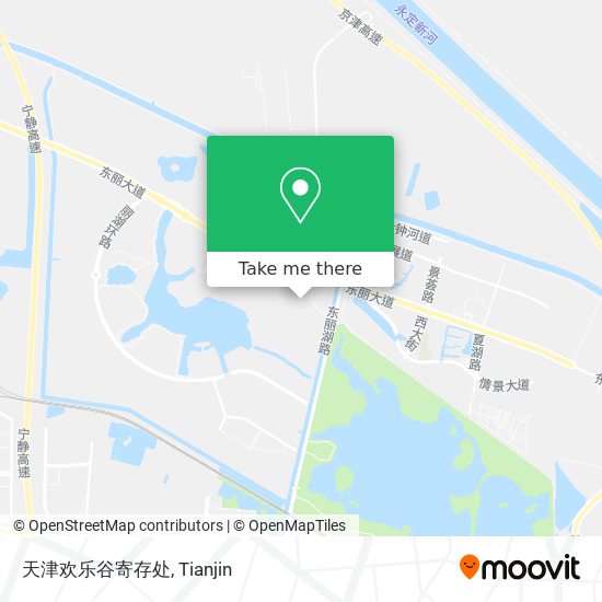 天津欢乐谷寄存处 map