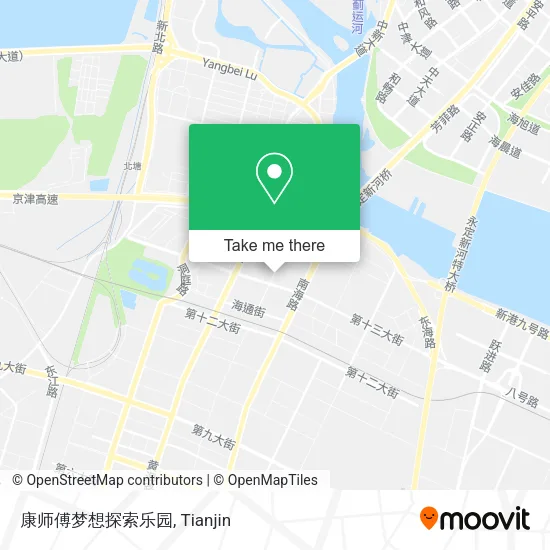 康师傅梦想探索乐园 map