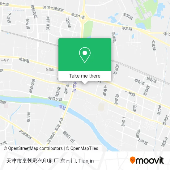天津市皇朝彩色印刷厂-东南门 map