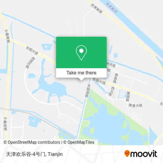 天津欢乐谷-4号门 map