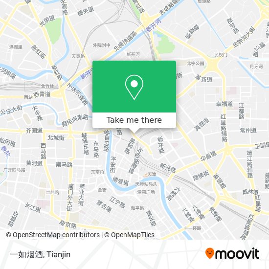 一如烟酒 map