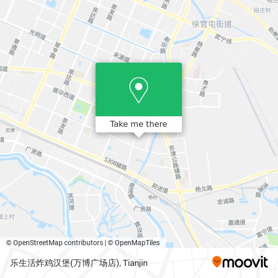 乐生活炸鸡汉堡(万博广场店) map