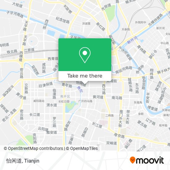 怡闲道 map