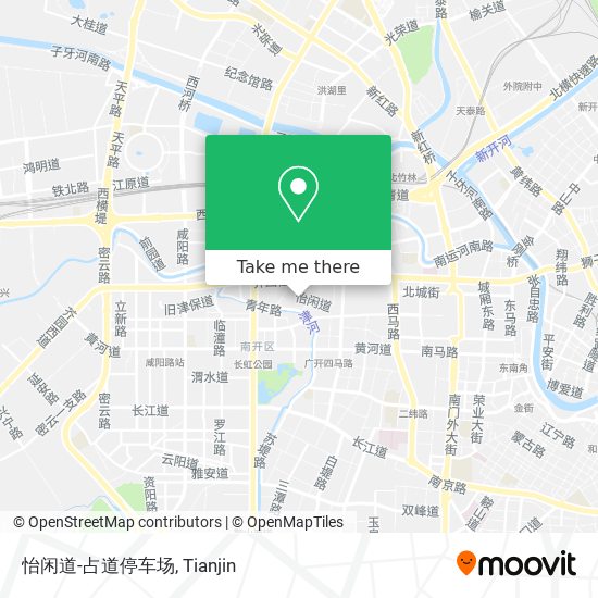 怡闲道-占道停车场 map