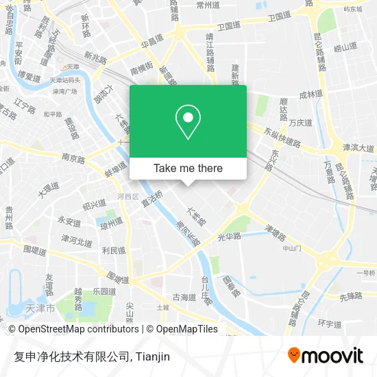 复申净化技术有限公司 map