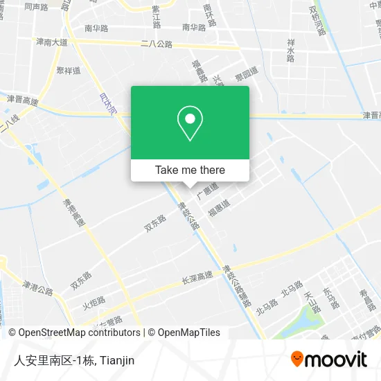 人安里南区-1栋 map