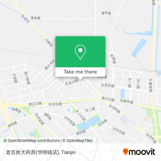 老百姓大药房(华明镇店) map