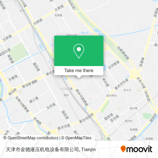 天津市金德液压机电设备有限公司 map