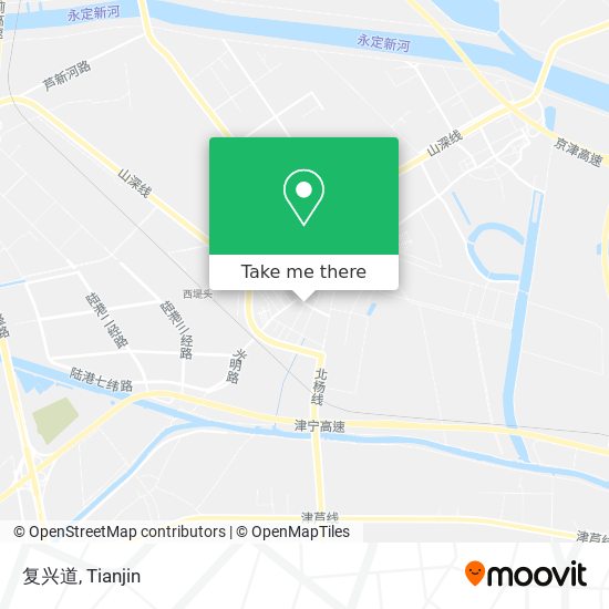 复兴道 map