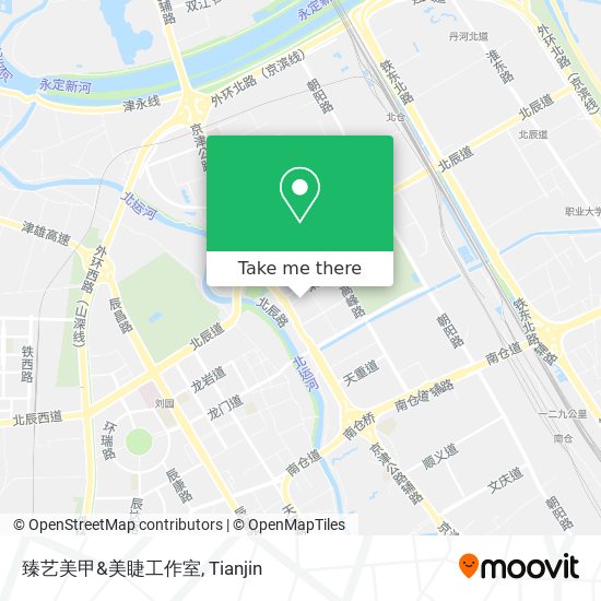 臻艺美甲&美睫工作室 map