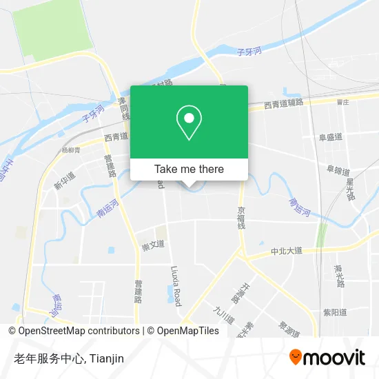 老年服务中心 map