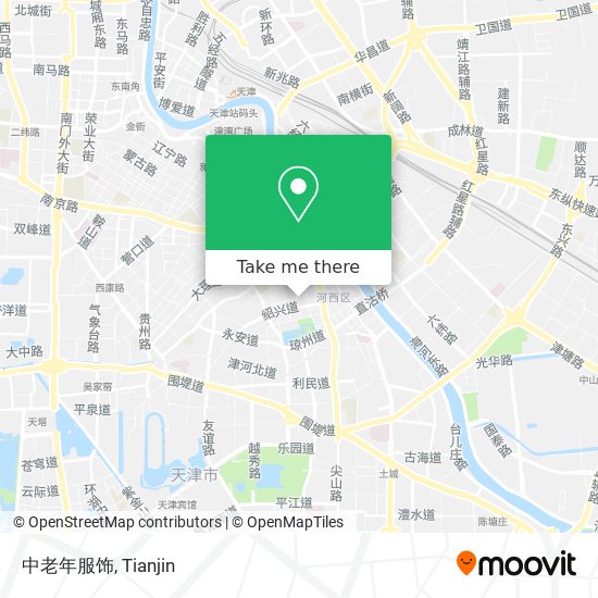 中老年服饰 map