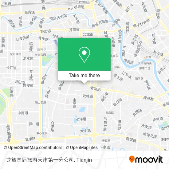 龙旅国际旅游天津第一分公司 map