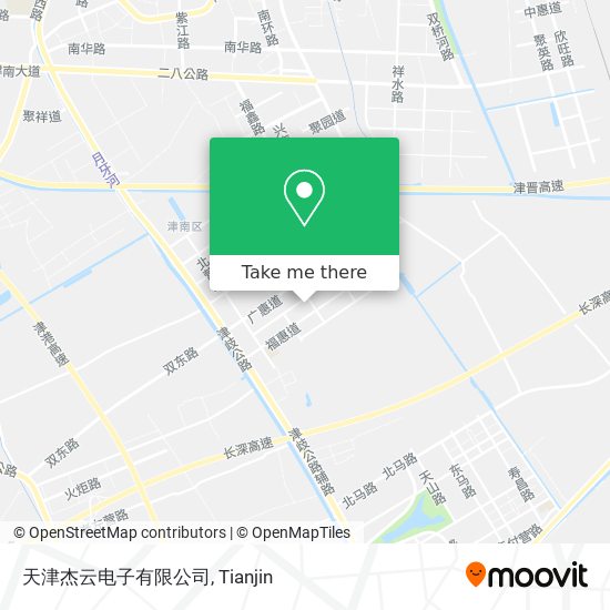 天津杰云电子有限公司 map