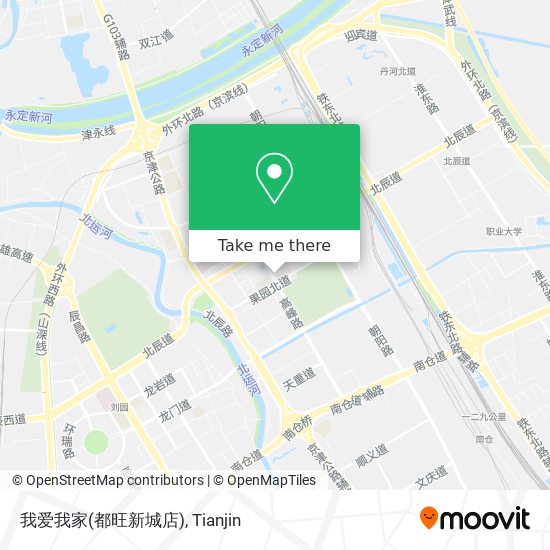 我爱我家(都旺新城店) map