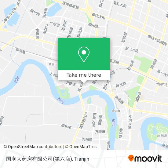 国润大药房有限公司(第六店) map
