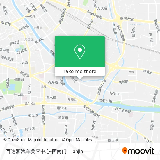 百达源汽车美容中心-西南门 map