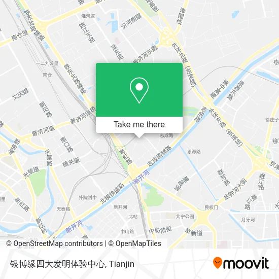 银博缘四大发明体验中心 map