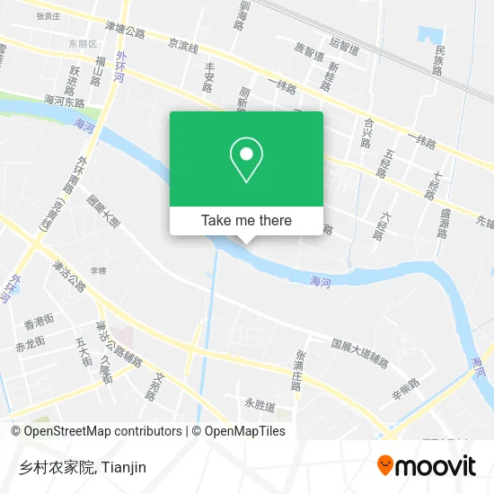 乡村农家院 map