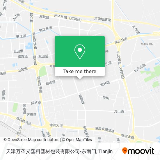天津万圣义塑料塑材包装有限公司-东南门 map