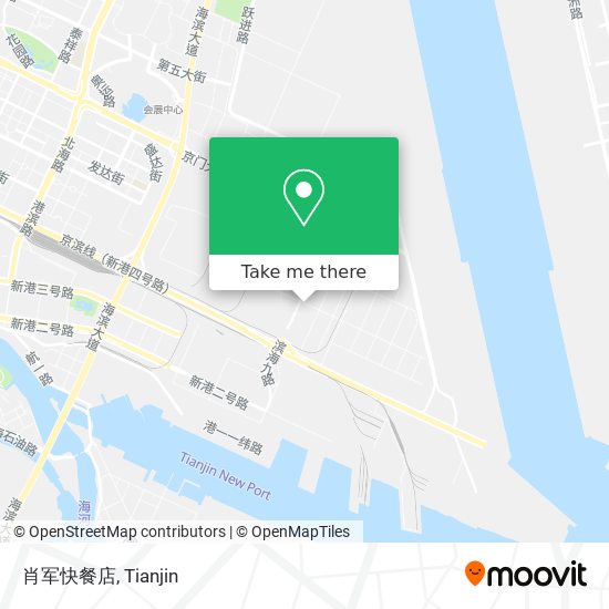 肖军快餐店 map