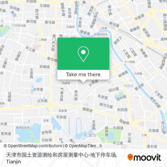 天津市国土资源测绘和房屋测量中心-地下停车场 map