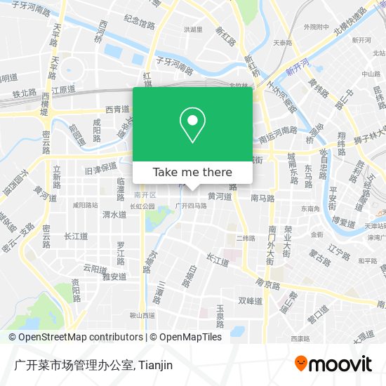 广开菜市场管理办公室 map