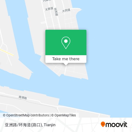 亚洲路/环海道(路口) map