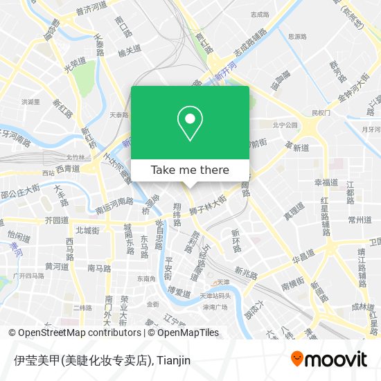 伊莹美甲(美睫化妆专卖店) map