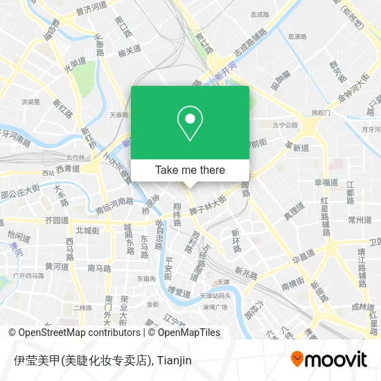 伊莹美甲(美睫化妆专卖店) map