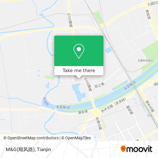 M&G(顺风路) map