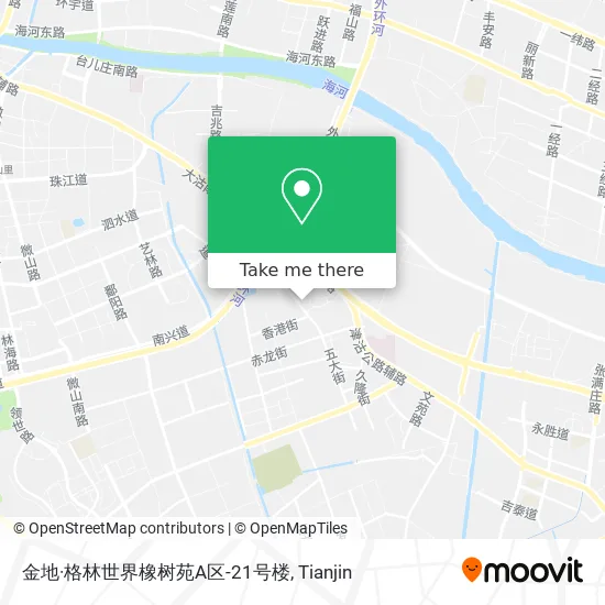 金地·格林世界橡树苑A区-21号楼 map