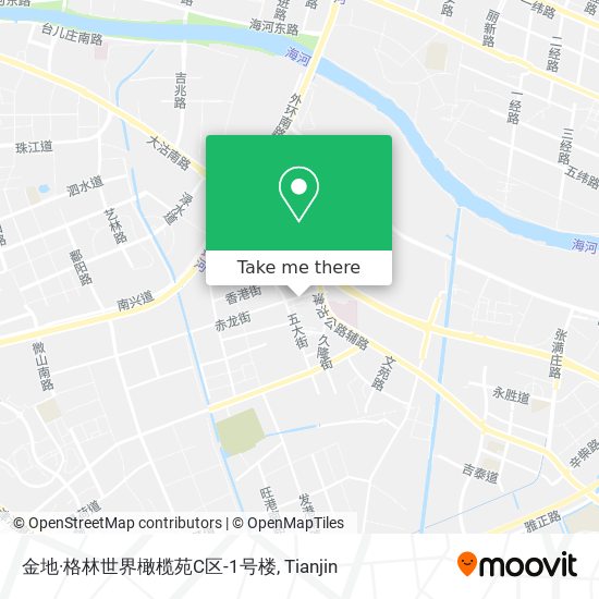 金地·格林世界橄榄苑C区-1号楼 map