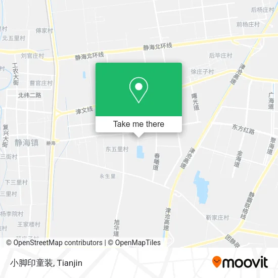 小脚印童装 map