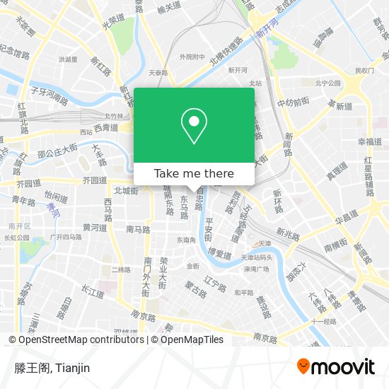 滕王阁 map