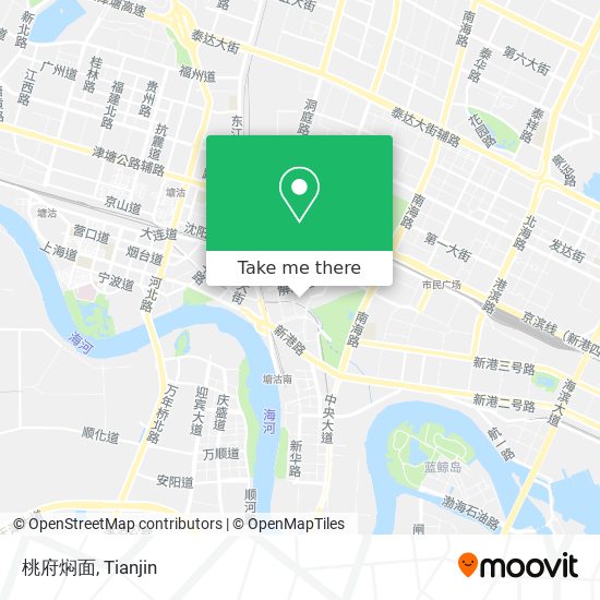 桃府焖面 map