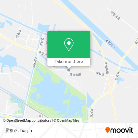景福路 map