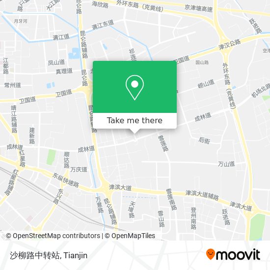 沙柳路中转站 map