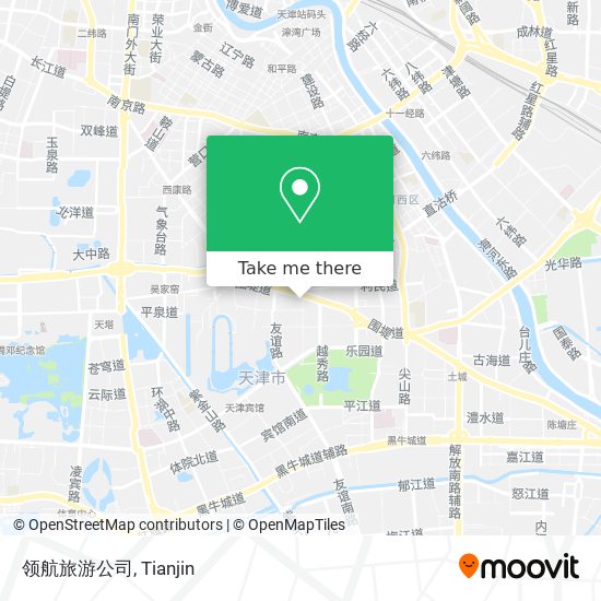 领航旅游公司 map