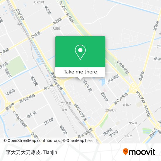 李大刀大刀凉皮 map