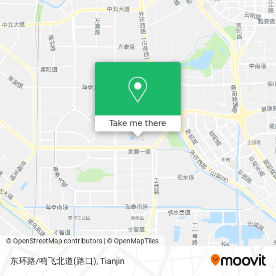 东环路/鸣飞北道(路口) map